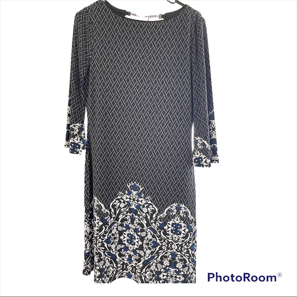 White House Black Market Printed Dress